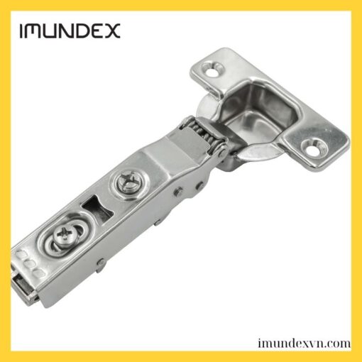 Bản lề cài giảm chấn SS304_105 độ_Trùm ngoài Imundex 7113101