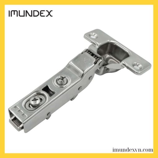 Bản lề cài giảm chấn SS304_105 độ_Trùm nửa Imundex 7112102