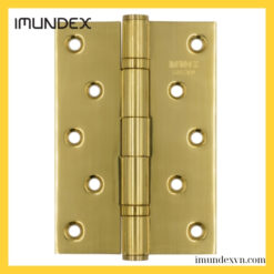 Bản lề lá lớn 2 bi Inox 304 màu vàng Imundex 701.12.970