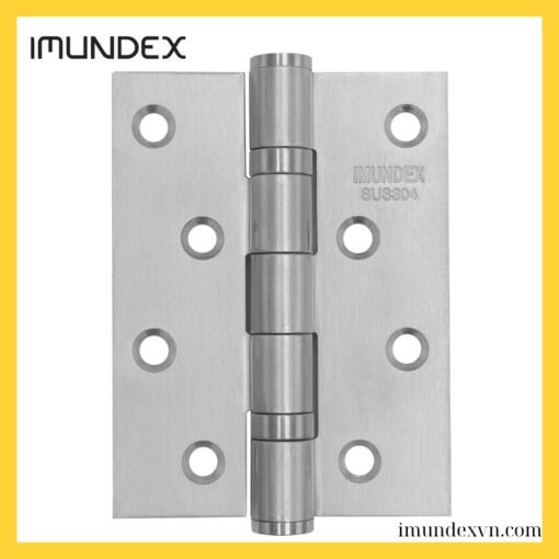 Bản lề lá nhỏ 2 bi Inox 304 Imundex 701.12.100