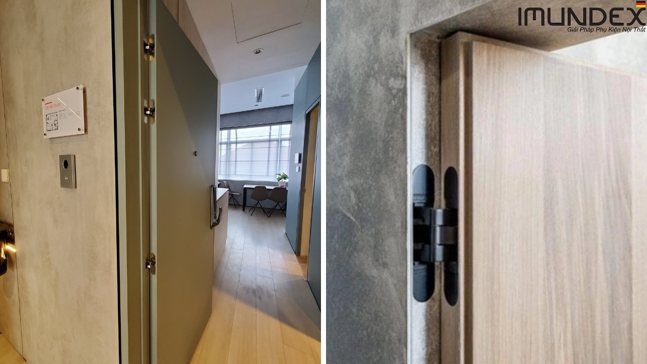 Giới Thiệu Bản Lề Âm Cửa Imundex