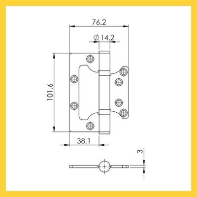 Thông số kỹ thuật bản lề cửa 701.17.140