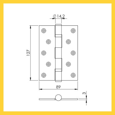 Thông số kỹ thuật bản lề cửa 701.32.900