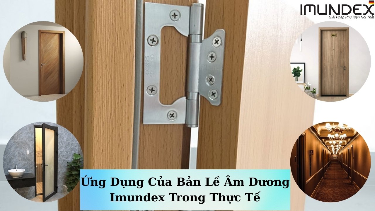 Ứng Dụng Của Bản Lề Âm Dương Imundex Trong Thực Tế
