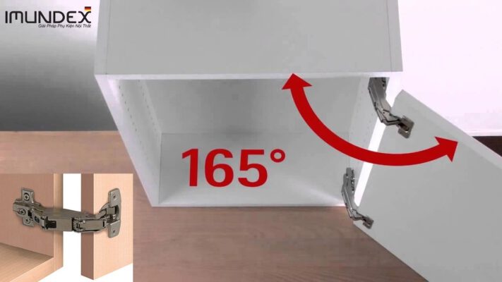 Bản Lề Giảm Chấn 165 Độ