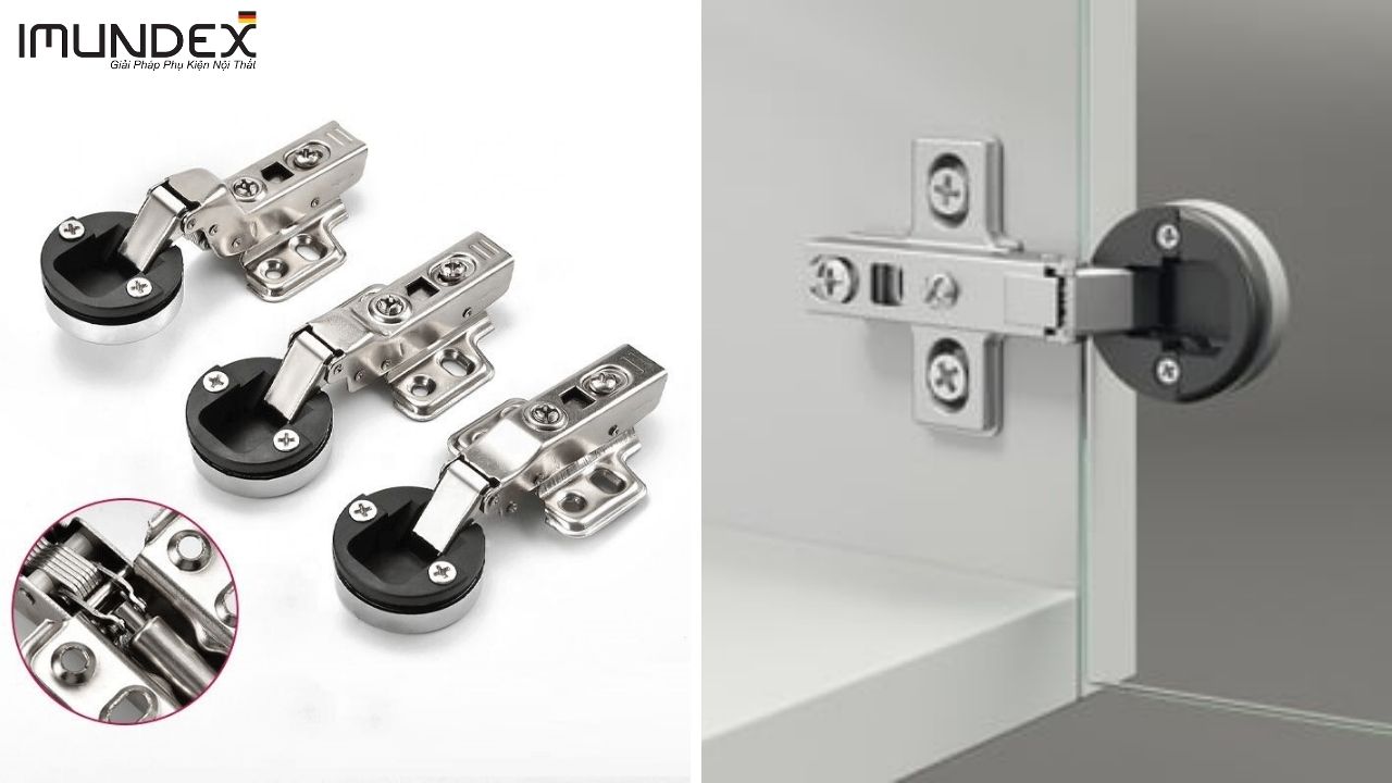 Bản Lề Giảm Chấn Cho Cửa Kính Imundex