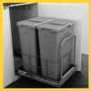 Bộ Thùng Rác Cho Tủ Cánh Mở 400mm Imundex 7805802