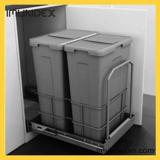 Bộ Thùng Rác Cho Tủ Cánh Mở 400mm Imundex 7805802