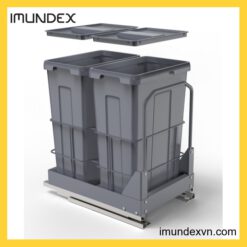 Bộ Thùng Rác Cho Tủ Cánh Mở 400mm Imundex 7805810