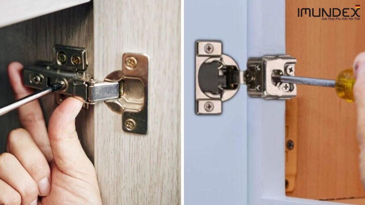 Cách Điều Chỉnh Bản Lề Giảm Chấn Để Cửa Đóng Mở Mượt