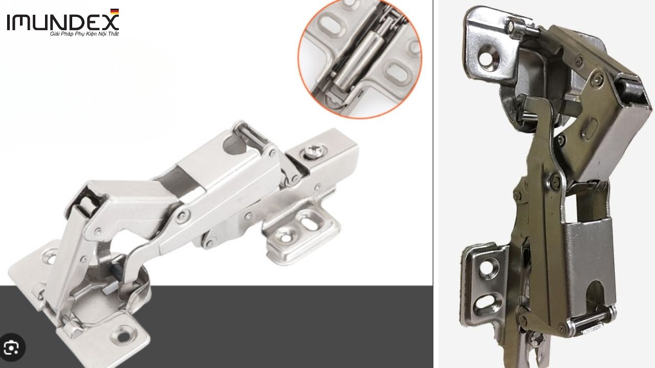 Cấu Tạo Của Bản Lề Giảm Chấn 165 Độ