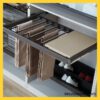 Giá treo quần với hộp đa năng Imundex 7903104