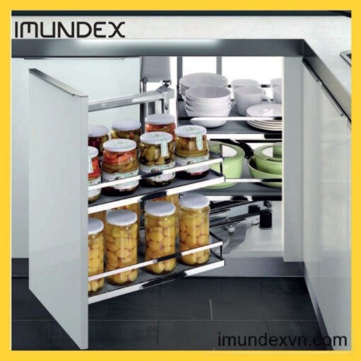Kệ Góc Xoay Magic Corner Mở Trái Imundex 7803703