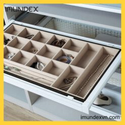 Khay nữ trang màu trắng Imundex 7904001