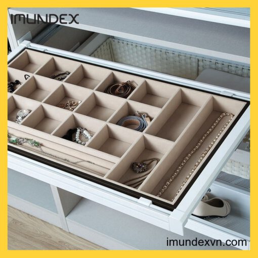 Khay nữ trang màu trắng Imundex 7904001