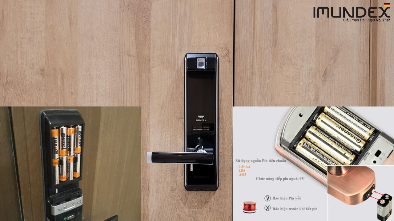 Khóa Cửa Điện Tử Hoạt Động Bằng Gì