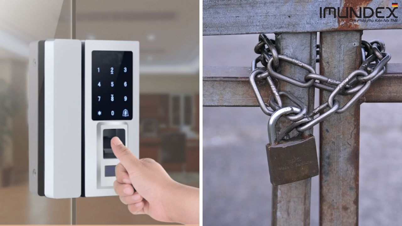 Khóa Vân Tay Và Khóa Cơ Truyền Thống