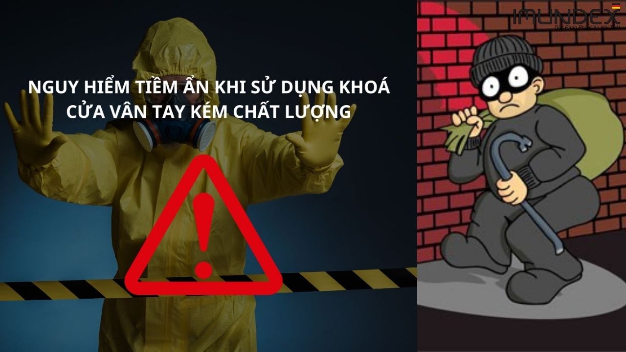 Không Nên Dùng Khóa Vân Tay Giá Rẻ, Không Rõ Nguồn Gốc