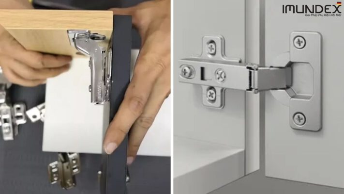 Lưu Ý Khi Lắp Đặt Bản Lề Giảm Chấn Lọt Lòng Imundex