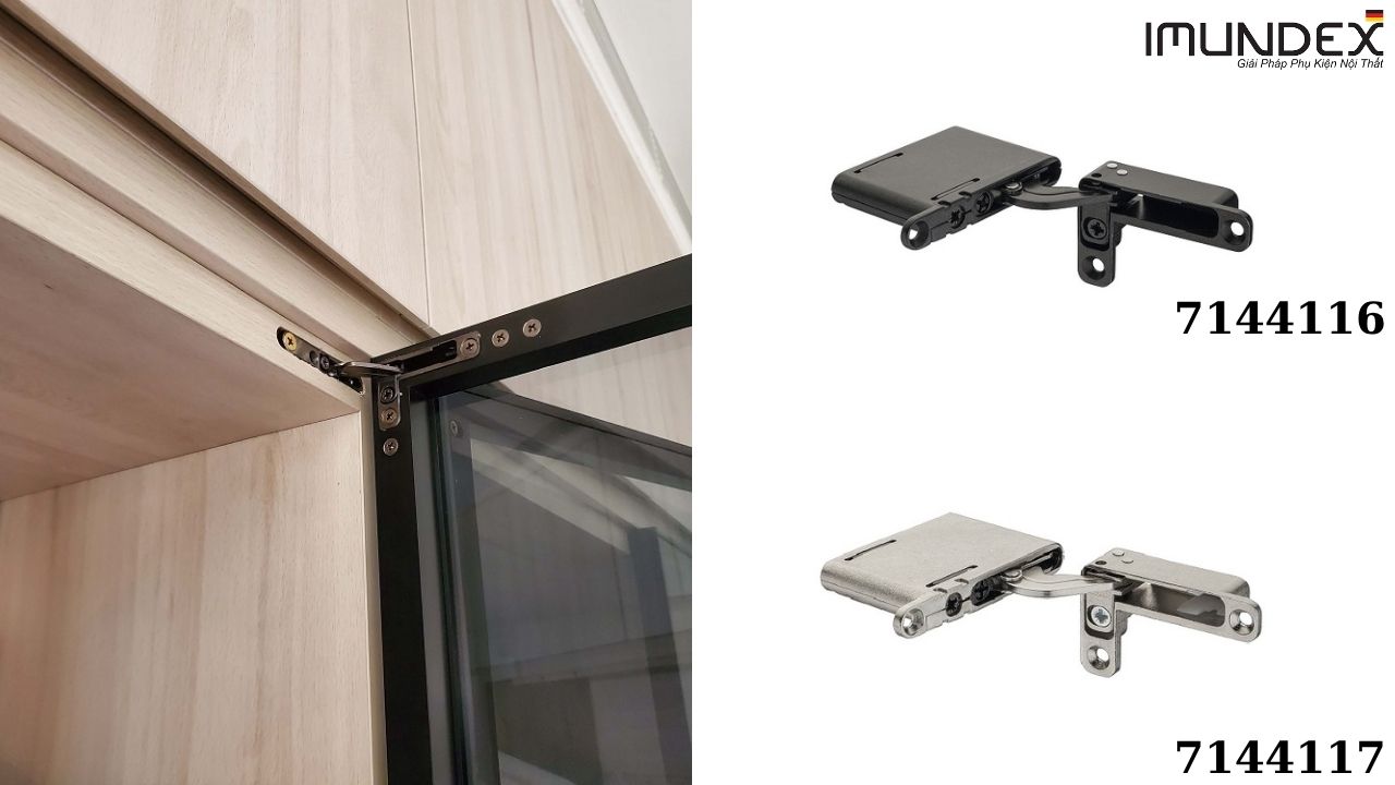 Một Số Mẫu Bản Lề Âm Cửa Kính Khung Nhôm Imundex Phổ Biến