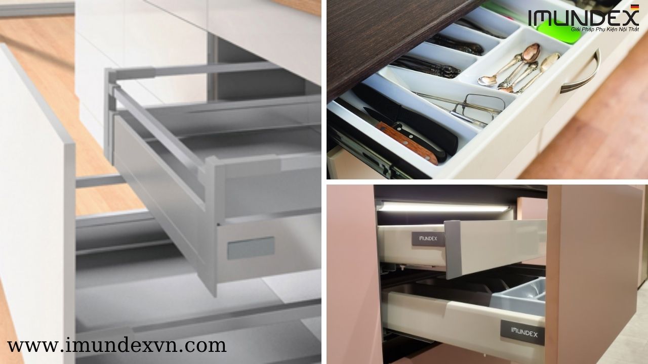 Ray trượt ngăn kéo Imundex