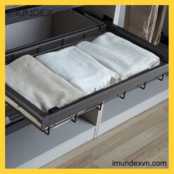Rổ quần áo kim loại màu mocca Imundex 7902103