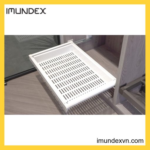 Rổ quần áo thép màu trắng Imundex 7902002