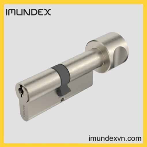 Ruột Khóa 1 Đầu Chìa Và 1 Đầu Vặn Tròn 65mm Imundex 757.93.465