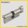 Ruột khóa 1 đầu chìa và 1 đầu vặn ovan Imundex 757.73.865