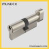 Ruột khóa 1 đầu chìa và 1 đầu vặn ovan Imundex 757.93.870