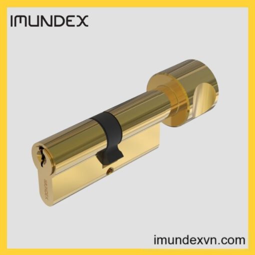 Ruột Khóa 1 Đầu Chìa Và 1 Đầu Vặn Tròn Imundex 757.93.370