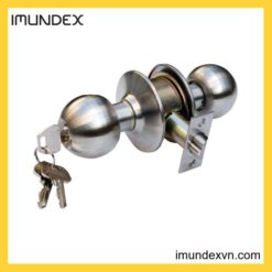 Tay nắm tròn 1 đầu bấm và 1 đầu chìa Imundex 704.13.165