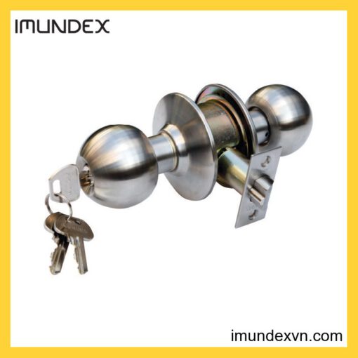 Tay nắm tròn 1 đầu bấm và 1 đầu chìa Imundex 704.13.175