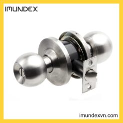 Tay nắm tròn 1 đầu bấm và 1 đầu rãnh Imundex 704.11.176