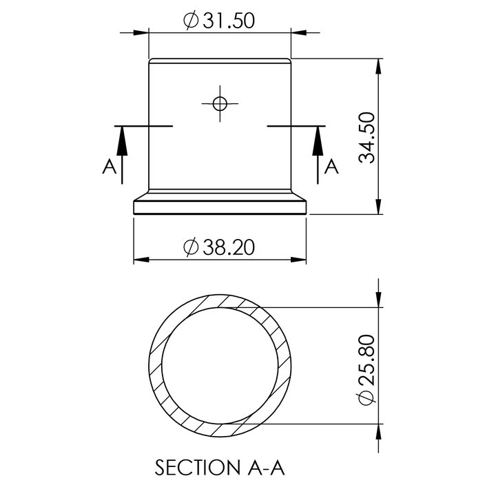 Thông Số Kỹ Thuật Bas Giữ Thanh Treo Gắn Tường Imundex 718.15.107