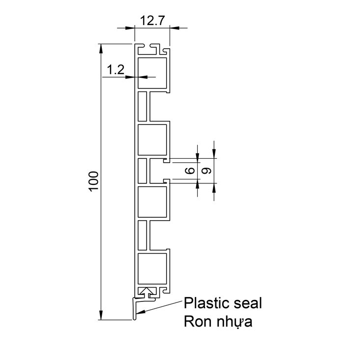Thông Số Kỹ Thuật Len Chân Bếp Imundex 7807904