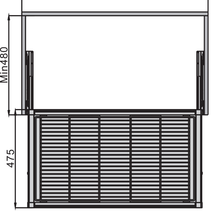 Thông Số Kỹ Thuật Rổ Quần Áo Kim Loại Màu Trắng Imundex 7902003