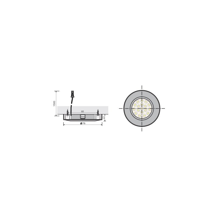 Thông số kỹ thuật đen LED Imundex 7603003