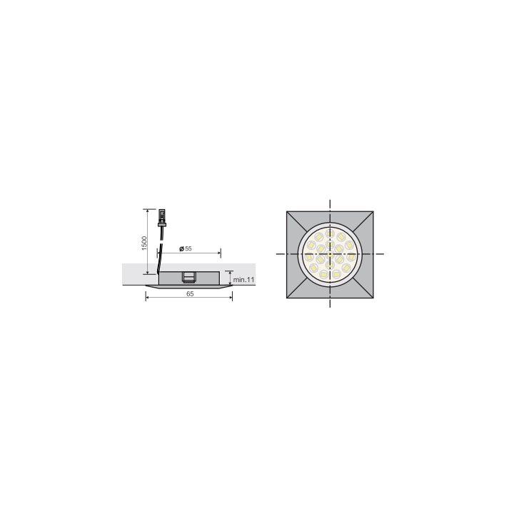 Thông số kỹ thuật đen LED Imundex 7603202