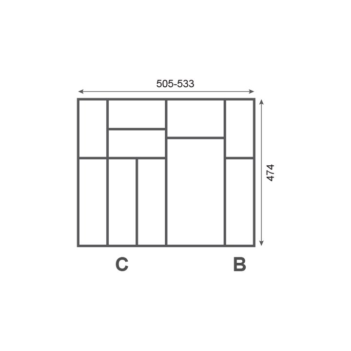 Thông số kỹ thuật khay chia Imundex 7806801