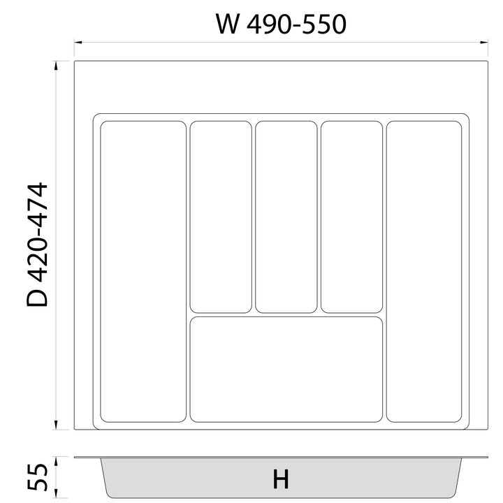 Thông số kỹ thuật khay chia Imundex 7806938
