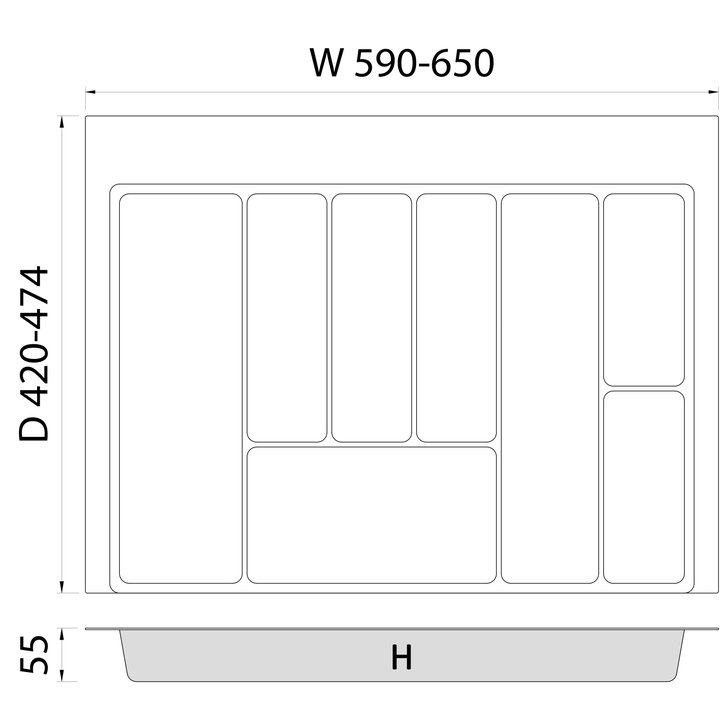 Thông số kỹ thuật khay chia Imundex 7806940