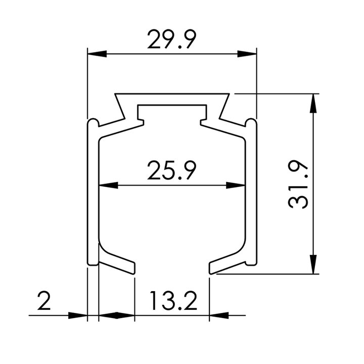 Thông số kỹ thuật ray trượt treo Imundex 710.12.980
