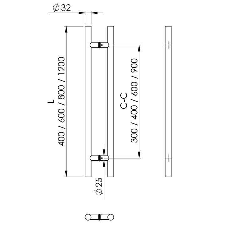 Thông số kỹ thuật tay nắm Imundex 714.19.152