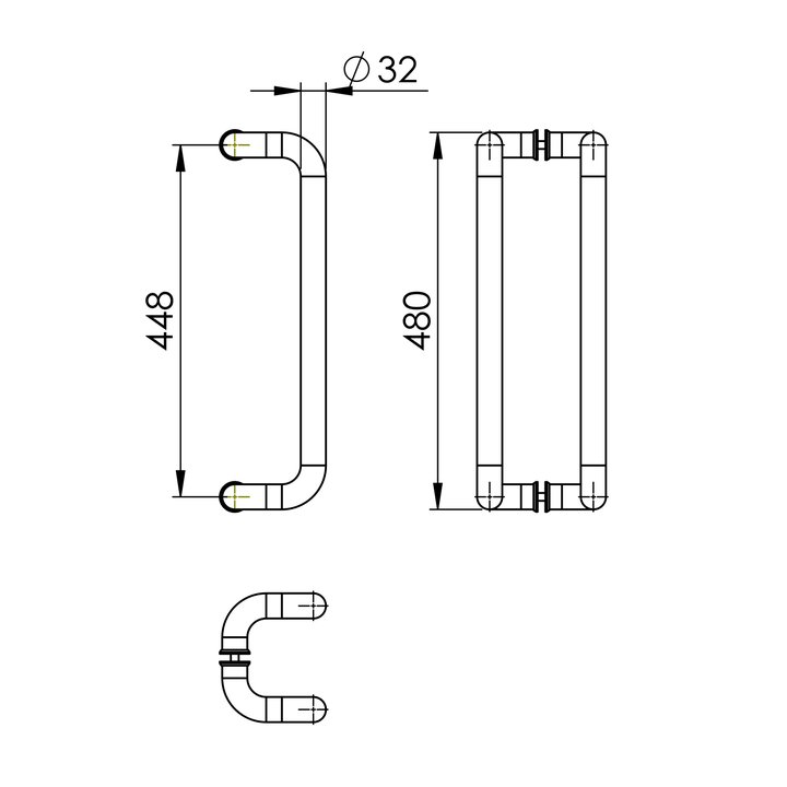 Thông số kỹ thuật tay nắm Imundex 714.19.301