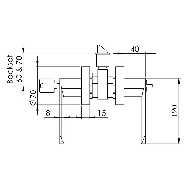 Thông số kỹ thuật tay nắm gạt Imundex 704.43.101
