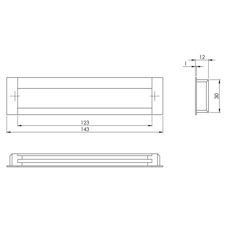 Thông số kỹ thuật tay nám tủ Imundex 7752006