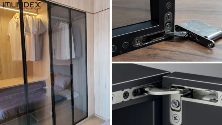Ứng Dụng Của Bản Lề Âm Cửa Kính Khung Nhôm