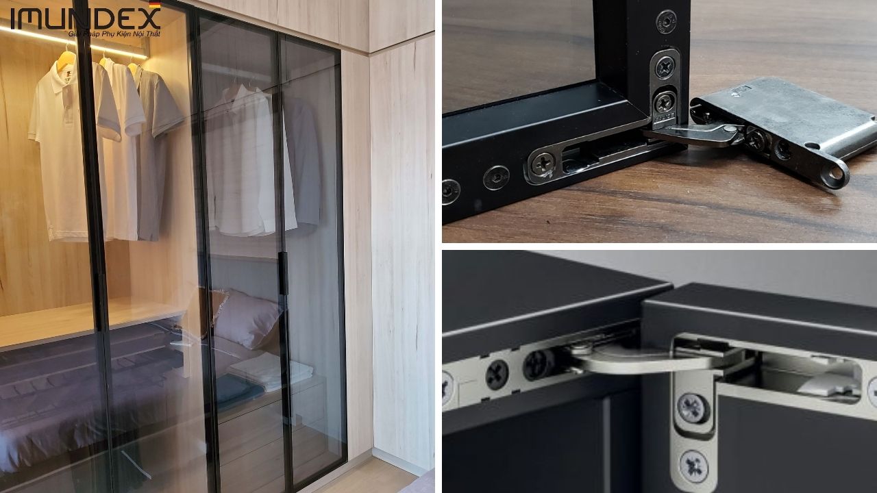Ứng Dụng Của Bản Lề Âm Cửa Kính Khung Nhôm
