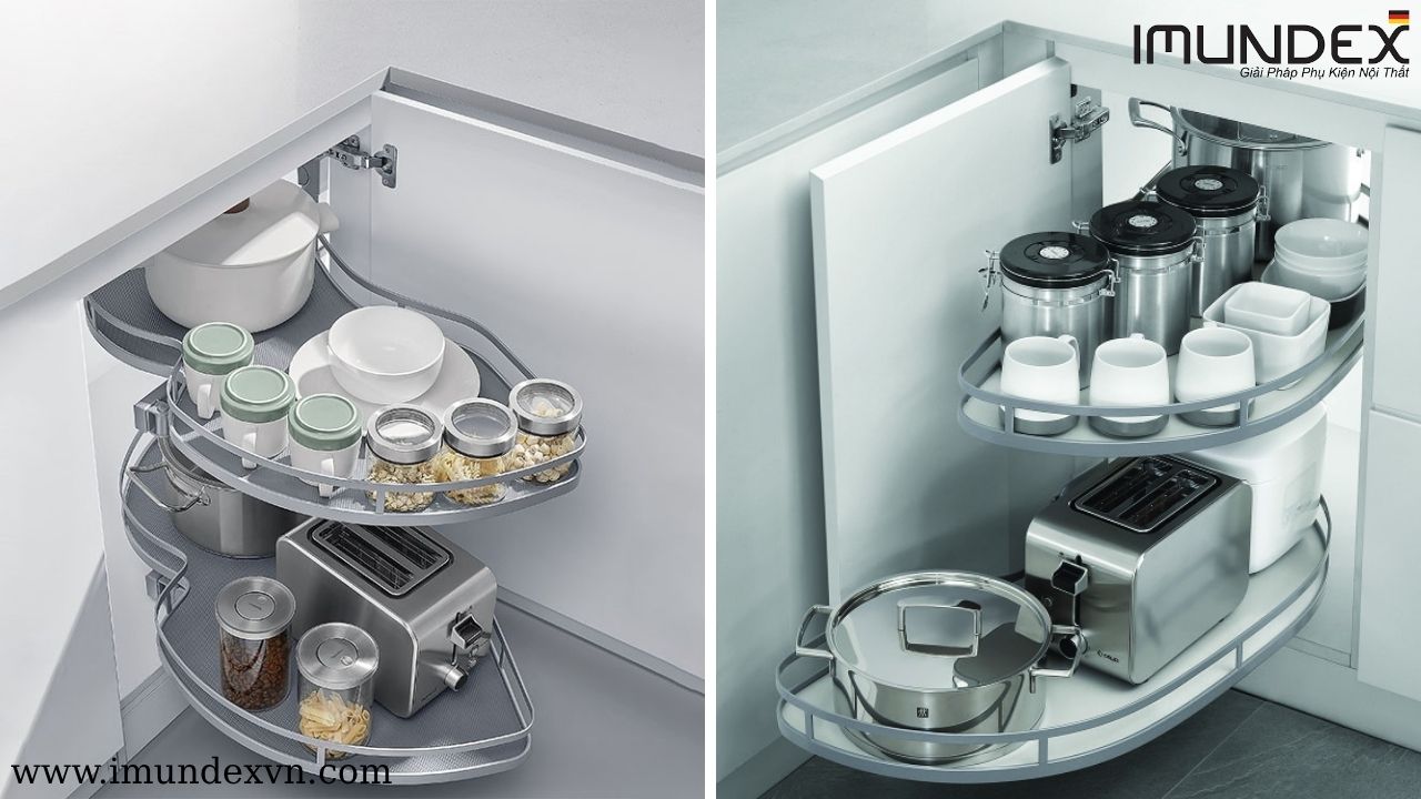 Kệ góc inox imundex
